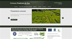 Desktop Screenshot of comuna-orastioaradesus.ro
